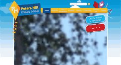 Desktop Screenshot of petershillprimary.org